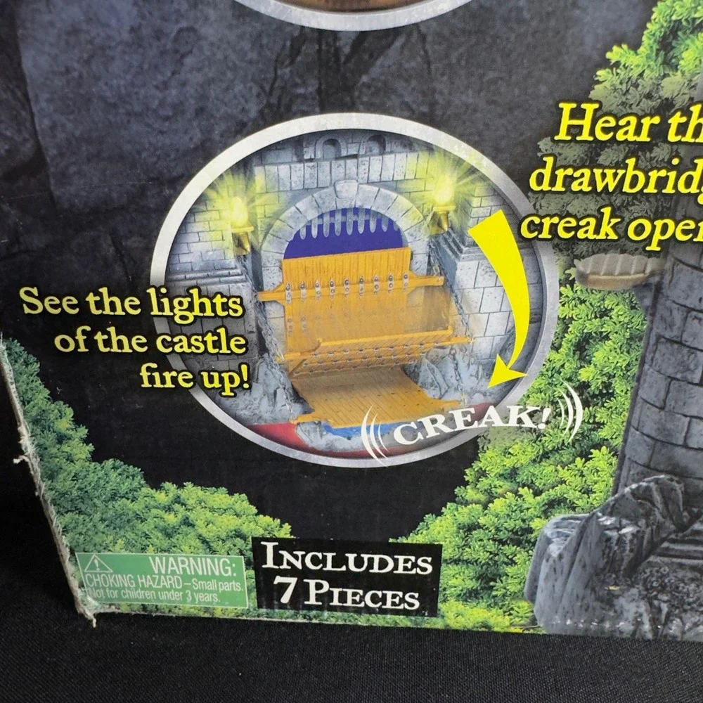 Narnia Prince Caspian Deluxe Telmarine Castle Playset Lights Sounds Play Along